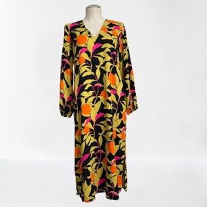 Anthropologie x Corey Lynn Calter Naranjas Midi Dress